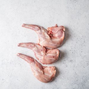Paletilla y muslo de conejo
